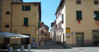 sansepolcro- piazza santa marta via xx settembre 2