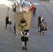 sansepolcro- drappo società balestrieri