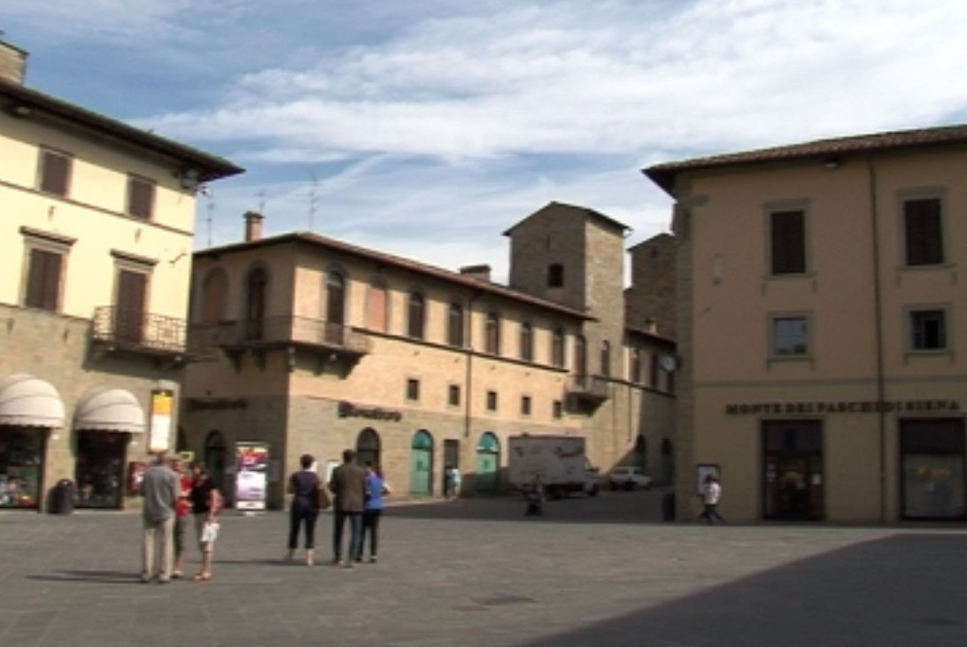 sansepolcro- piazza torre di berta via matteotti
