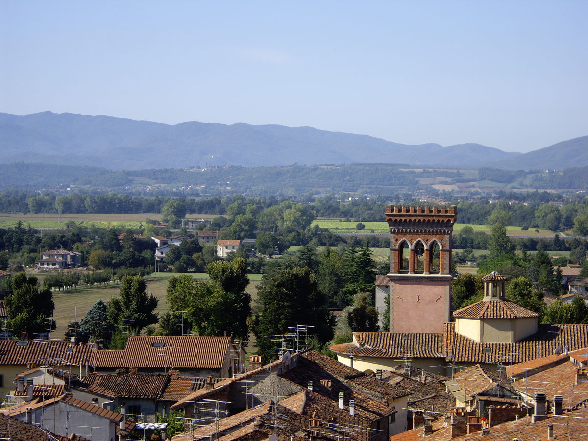 Sansepolcro- veduta dalle colline