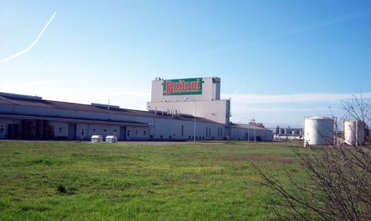 sansepolcro- zona industriale altotevere santa fiora stabilimento buitoni