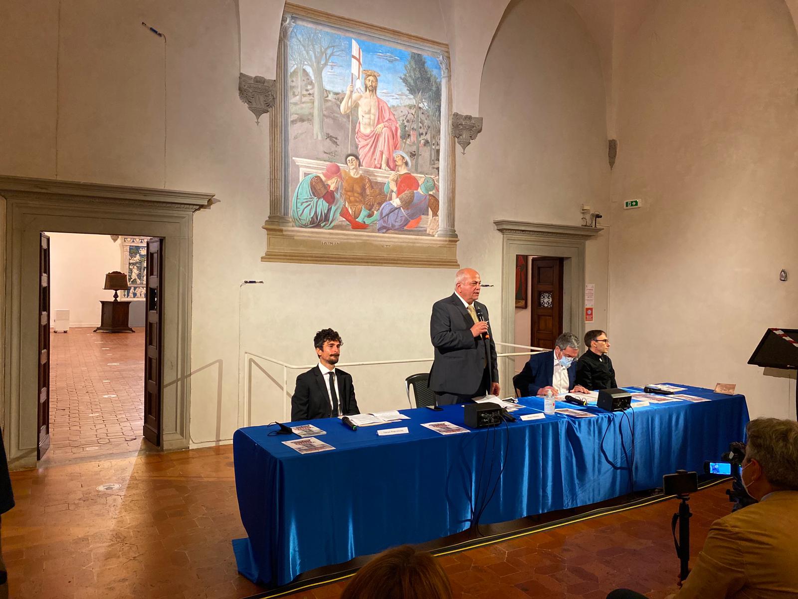 presentazione mostra affreschi urbani