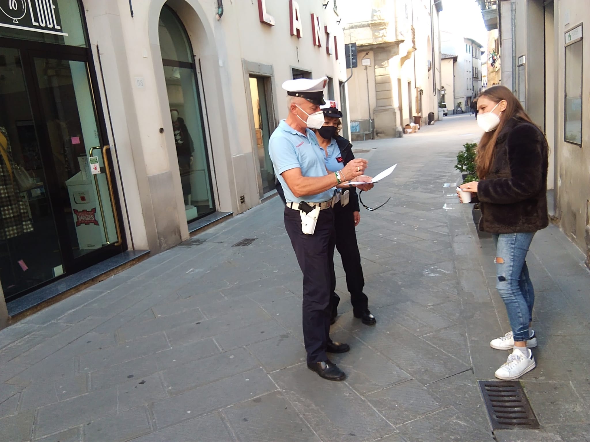 sansepolcro controlli strade centro storico