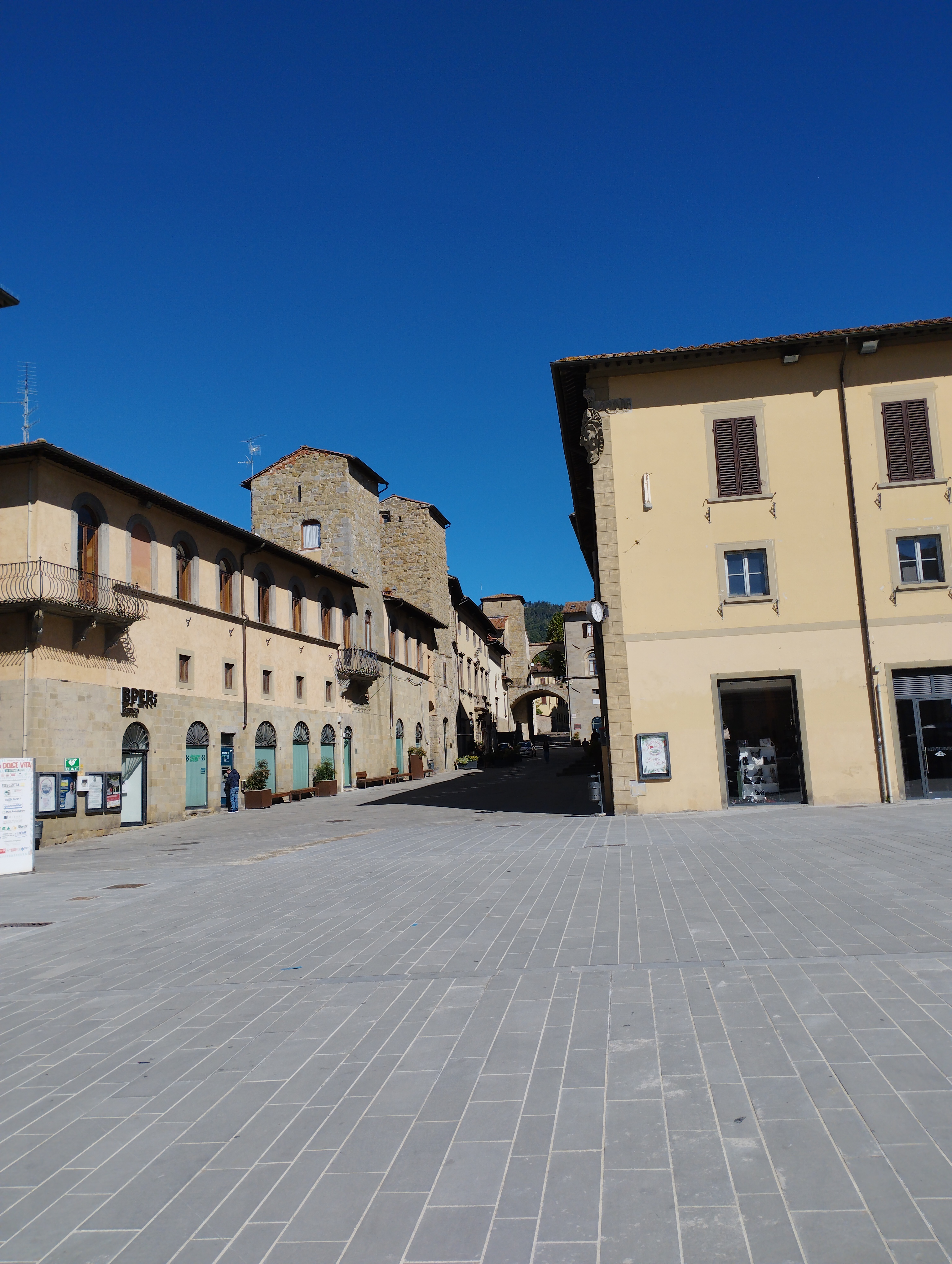 sansepolcro piazza torre berta