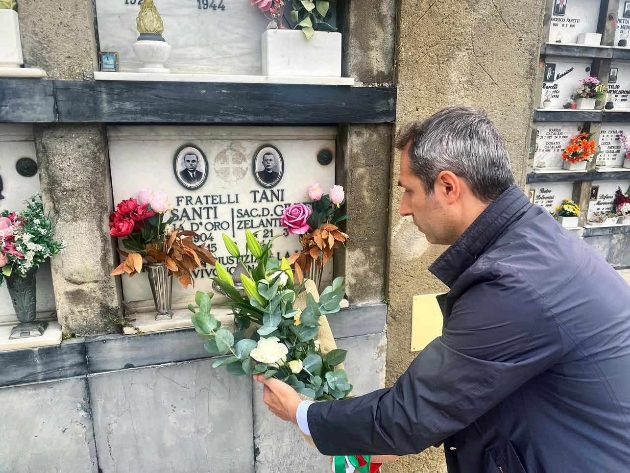 marco donati omaggia sante tani