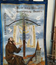 sansepolcro palio della balestra sansepolcro gubbio drappo ottavo centenario morte san francesco