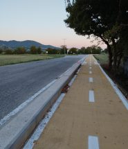 sansepolcro via bartolomeo della gatta pista ciclopedonale