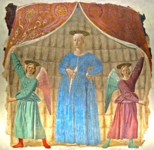 monterchi- madonna del parto piero della francesca