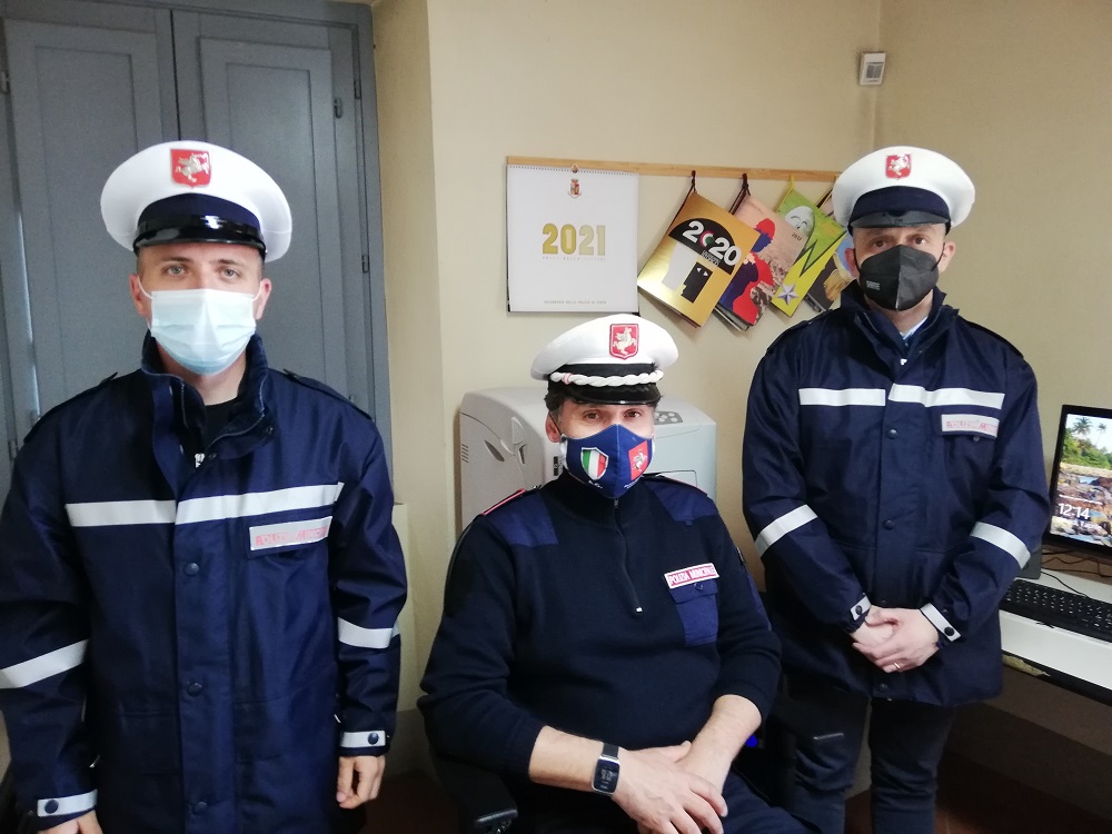 nuovi vigili e comandante