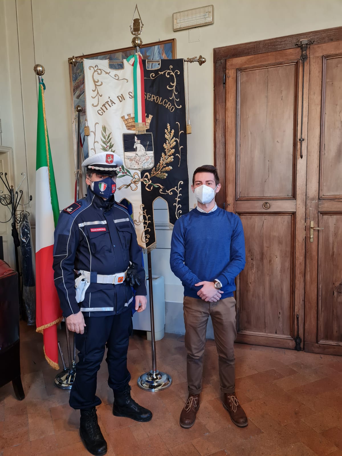 sansepolcro comandante antonello guadagni assessore alessandro rivi