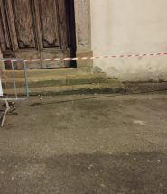 sansepolcro chiesa di sant'agostino transenne