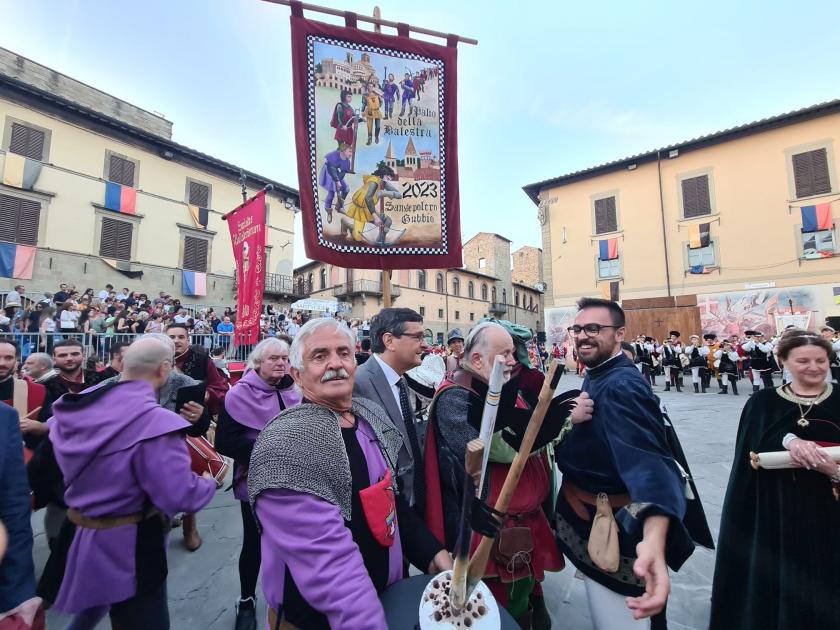 sansepolcro palio balestra gubbio sansepolcro vince gubbio