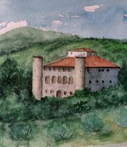 sansepolcro acquarello luigi falasconi