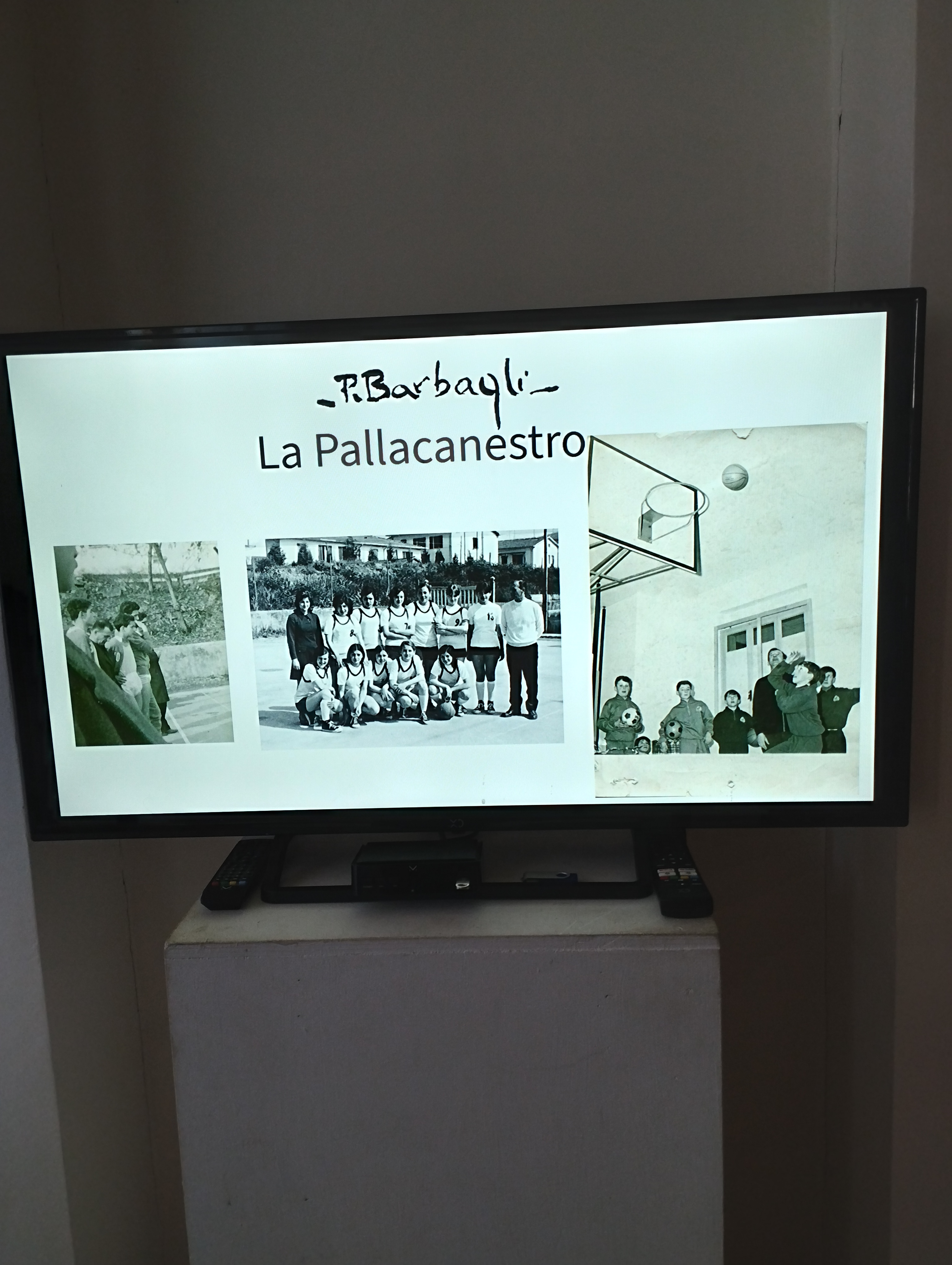 sansepolcro mostra pallacanestro palazzo alberti foto storiche