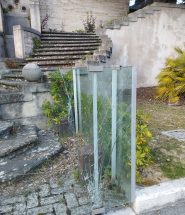 sansepolcro complesso monumentale giovanni buitoni barriera vetro rotta